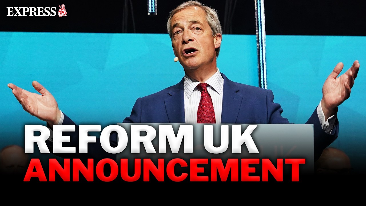 LIVE: Nigel Farage to hold 'important' Reform UK press conference