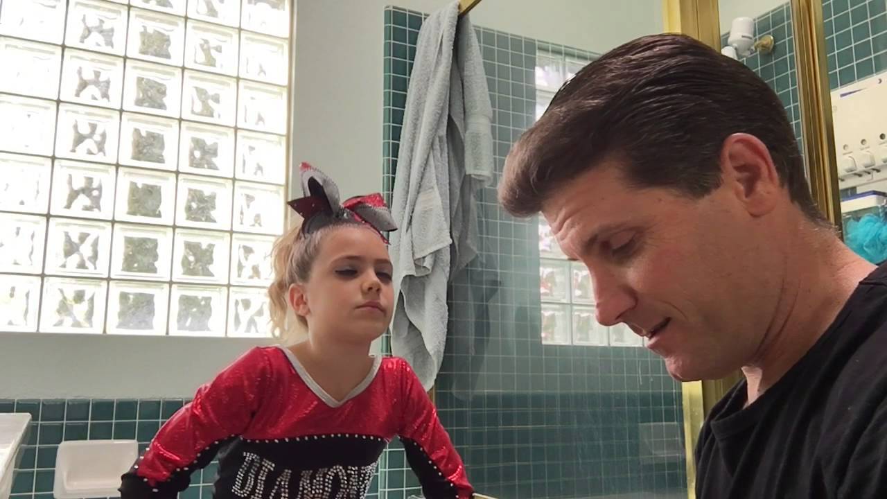 Widowed Cheer-dad's make up Video #3