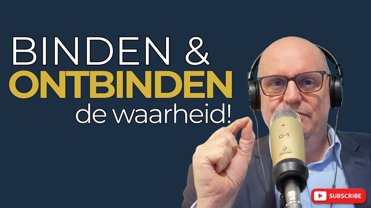 Wat zegt de bijbel over binden en ontbinden? | Pastor Anko