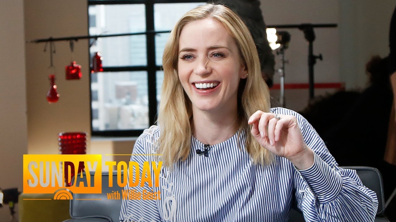Emily Blunt Got ‘Closer’ To John Krasinski During ‘A Quiet Place’ | Sunday TODAY