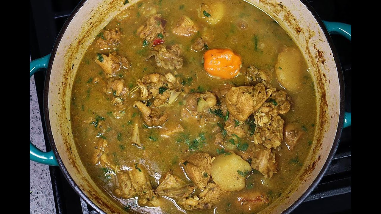 Курица карри с картофелем | Caribbeanpot.com