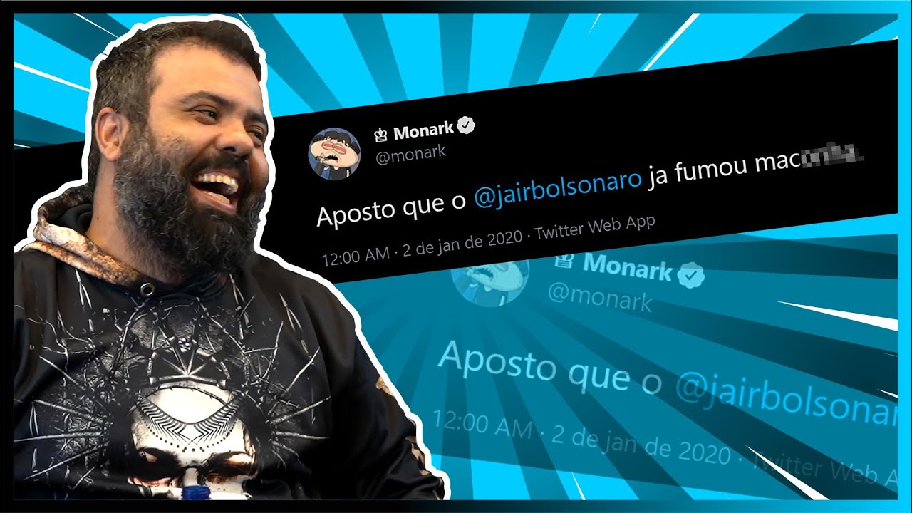 LENDO OS TWEETS ANTIGOS DO MONARK KKKKKKKKKKK