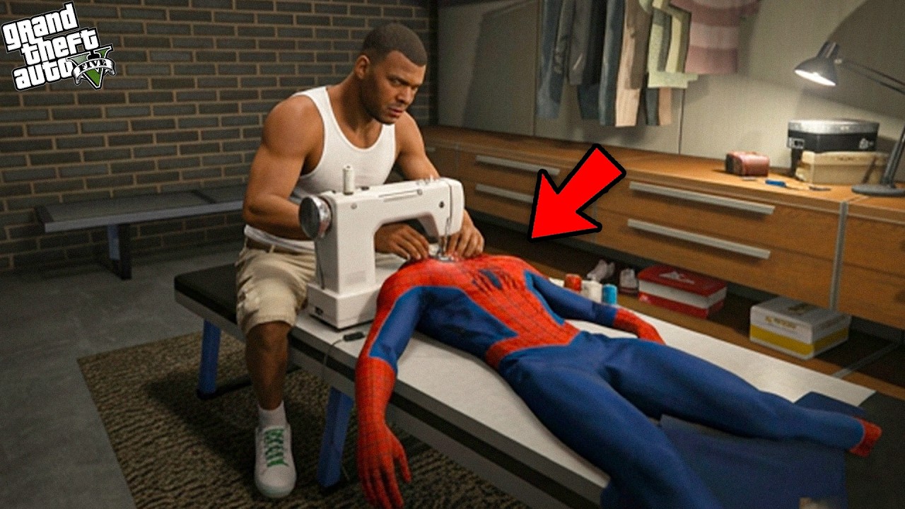 Franklin Made The Perfect Spiderman Suit In GTA 5!