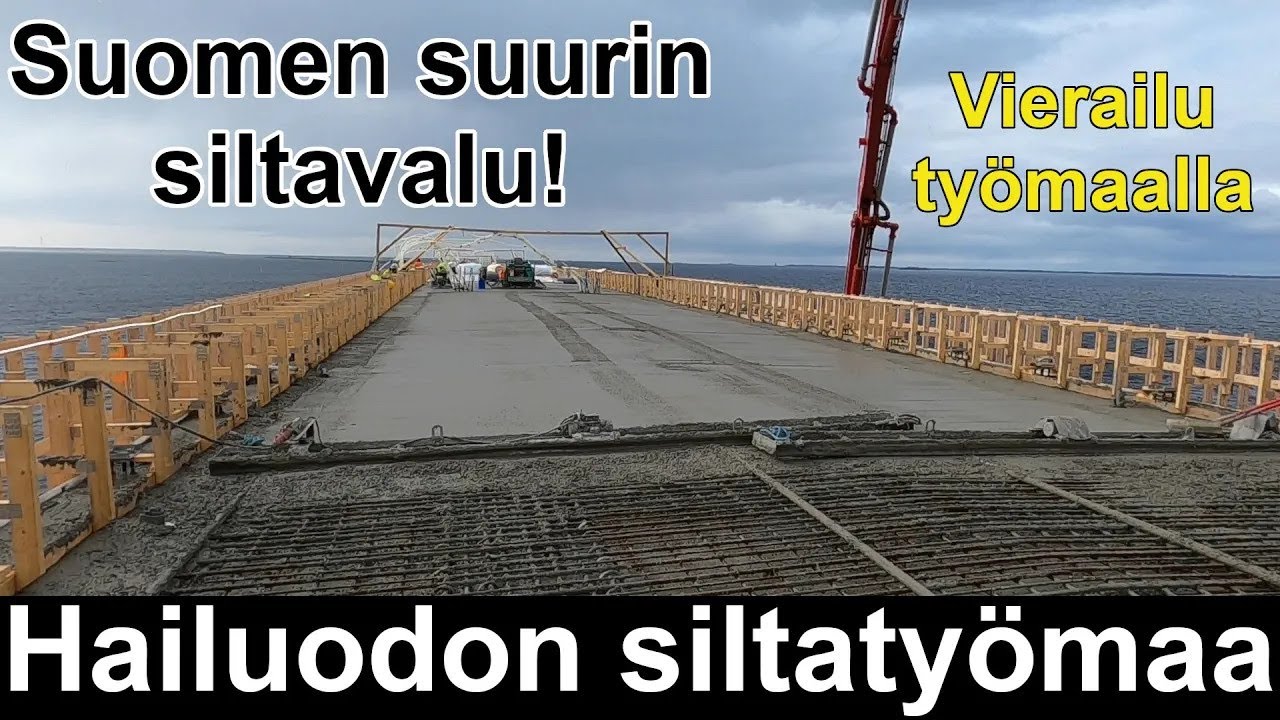 Hailuodon siltatyömaa 21.5.2025