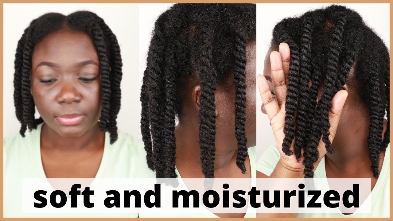 How I keep my natural hair soft and moisturized💦| Simple moisture retention tips