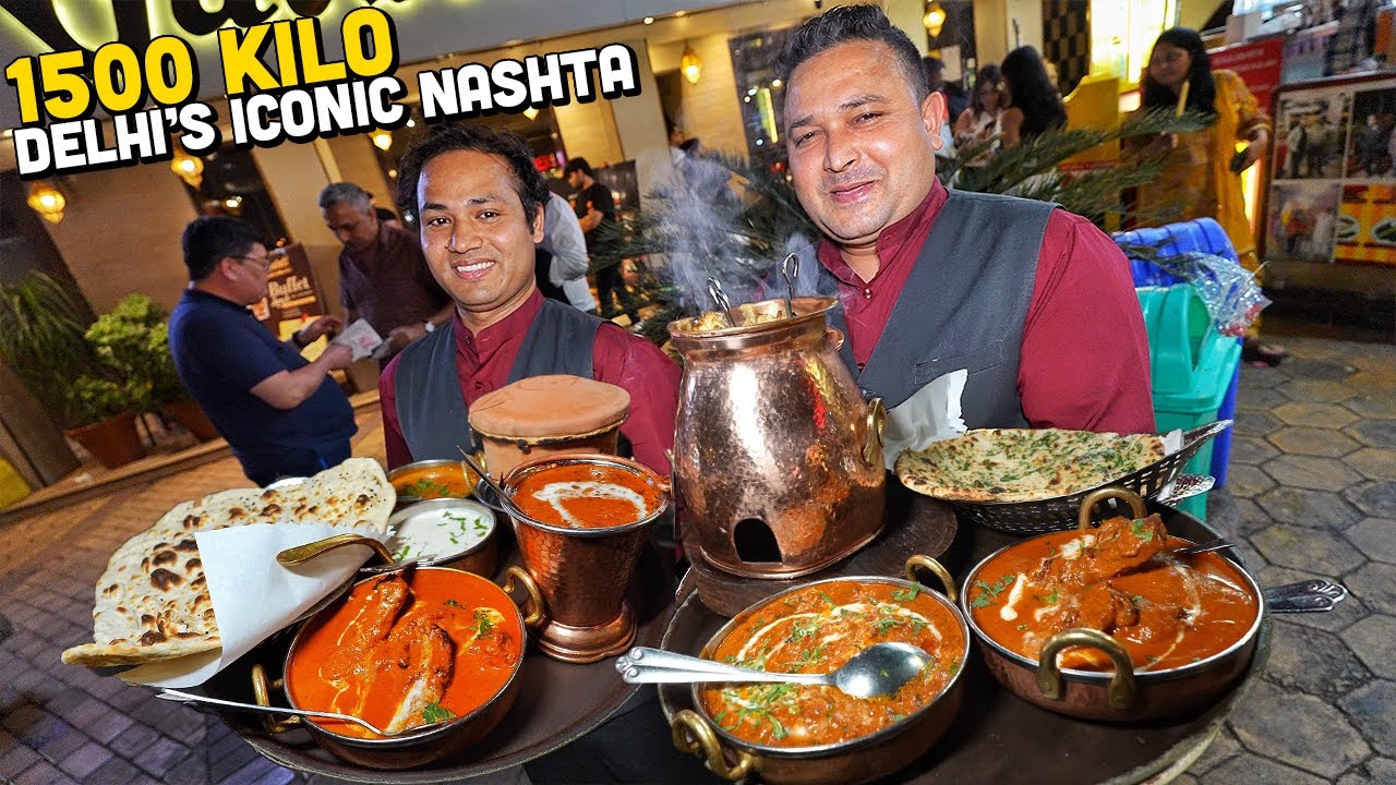 ICONIC Delhi Food MAHARAJA 😍 India's Best Butter Chicken, Dal Makhani, Hyderabadi Biryani & more