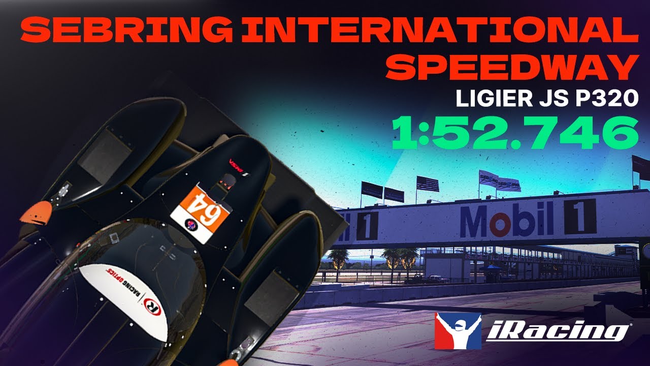 iRacing | Ligier JS P320 - Sebring International Raceway - FTSCC - 2025 S2 Week 2 | Hotlap