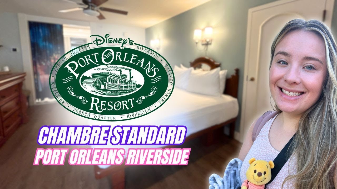 Tour détaillé d'une chambre standard au Disney’s Port Orleans Resort - Riverside
