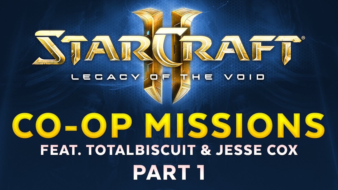 Legacy of the Void - Co-op missions feat. TotalBiscuit & Jesse Cox - Part 1 [Sponsored]