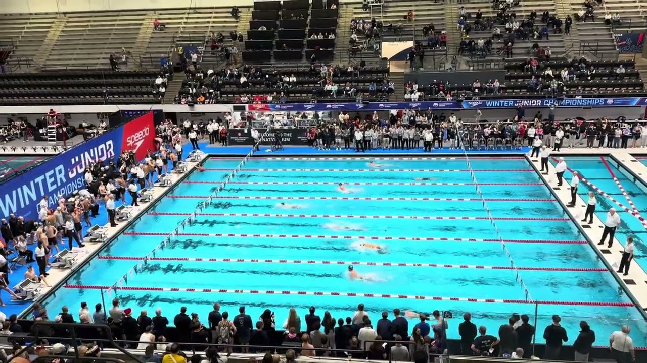 Men’s 400 Medley Relay (Heat 2) - 2025 Winter Junior Championships East