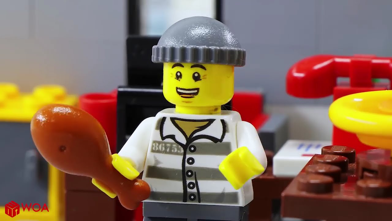 Prisoner Made An Incredible Escape And Revenge | Lego City Prison Break Compilation | LEGO Land