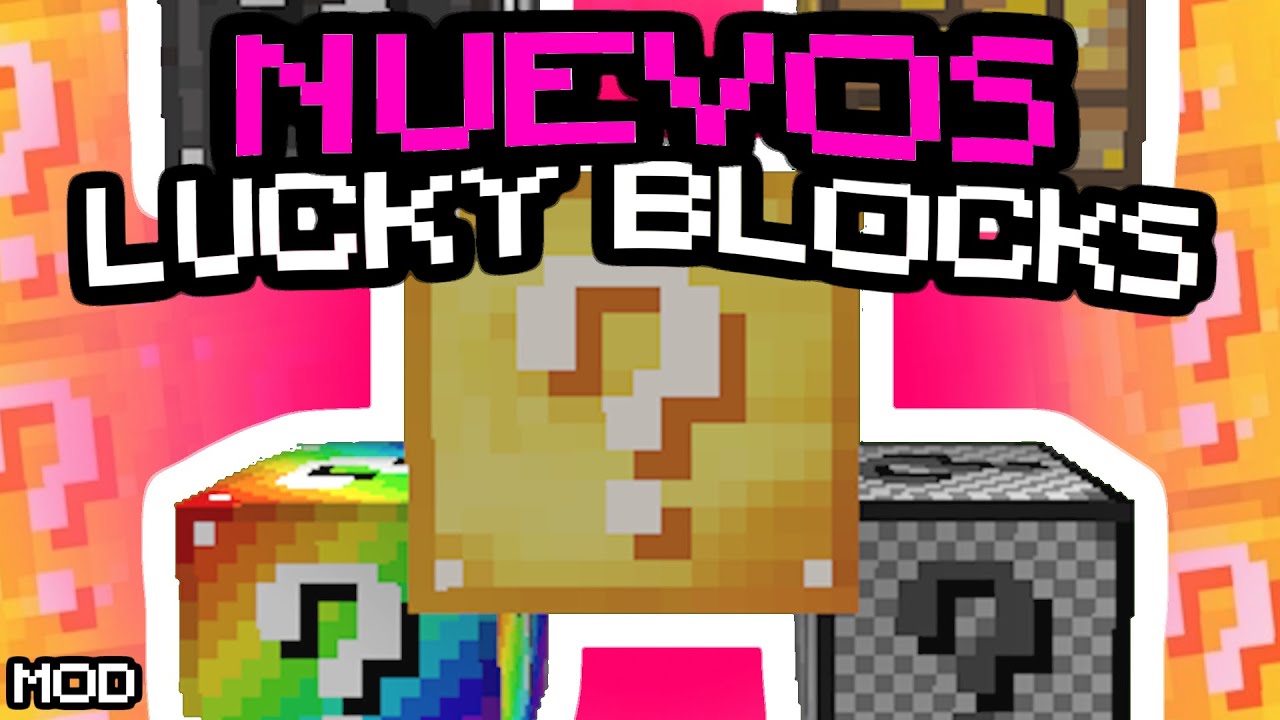 Conoces los NUEVOS LUCKY BLOCKS de Minecraft ? 🍀 Mod del dia