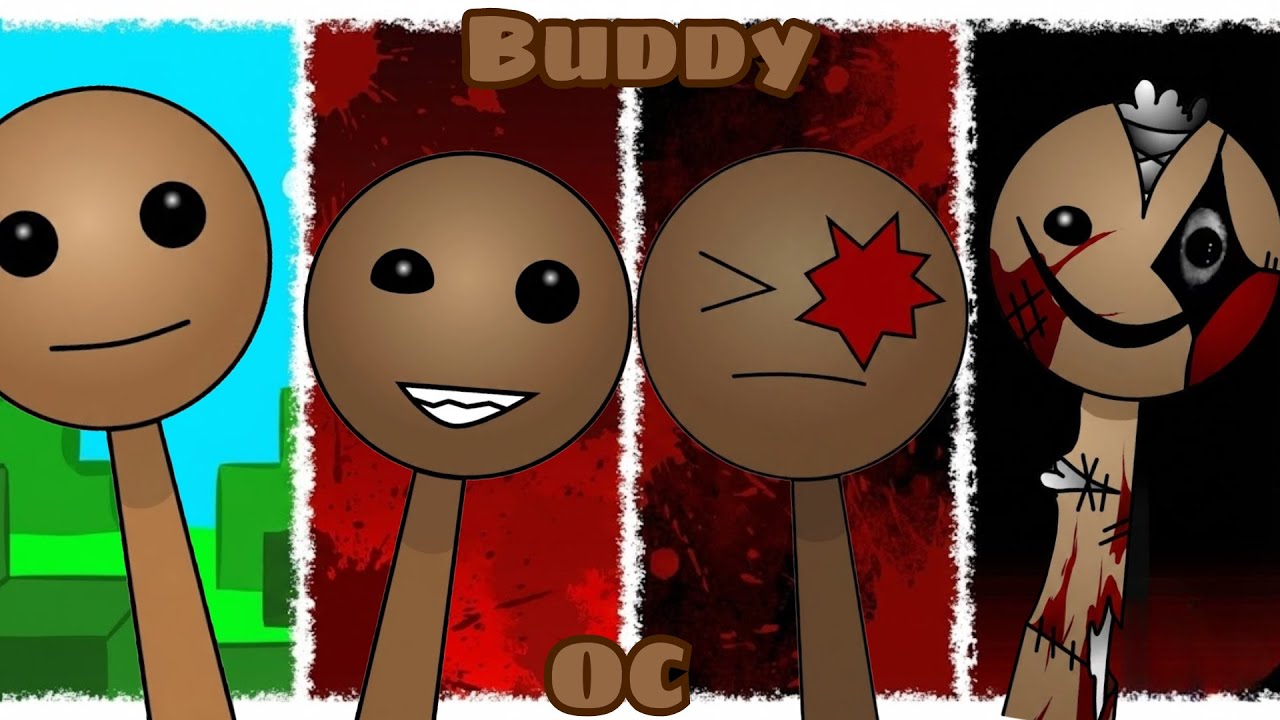 My Sprunki OC: Buddy (From Kick the Buddy) NEW Phase 4!