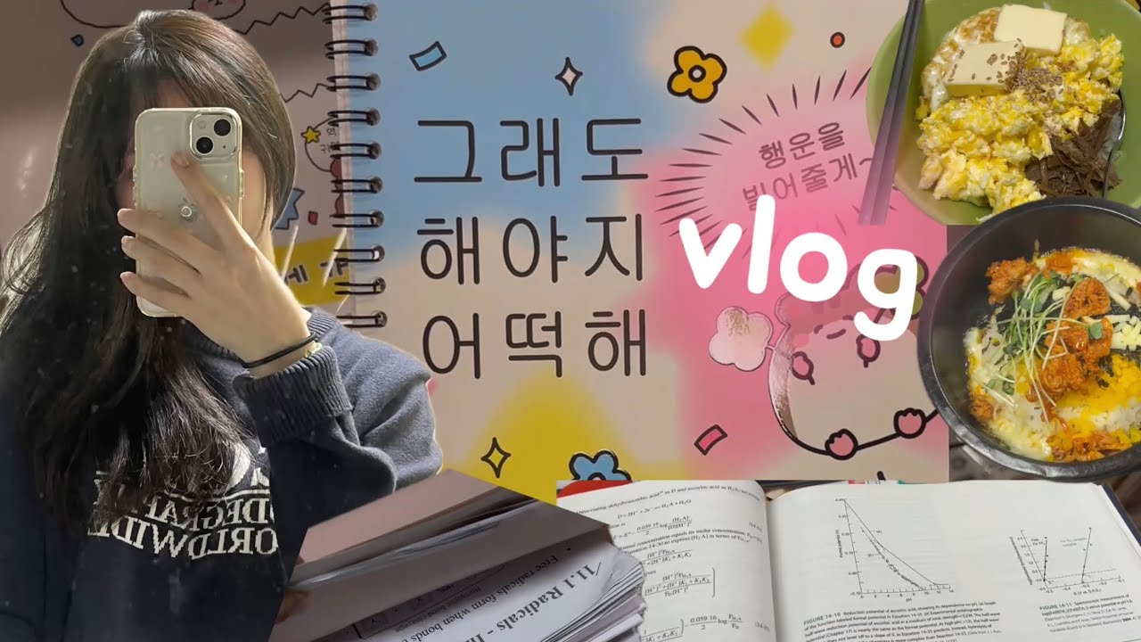 편입생 vlogㅣ도서관 출근ㅣ밥해먹기ㅣ그리고…게임하기…..ㅣ내일부터 진짜 갓생산다