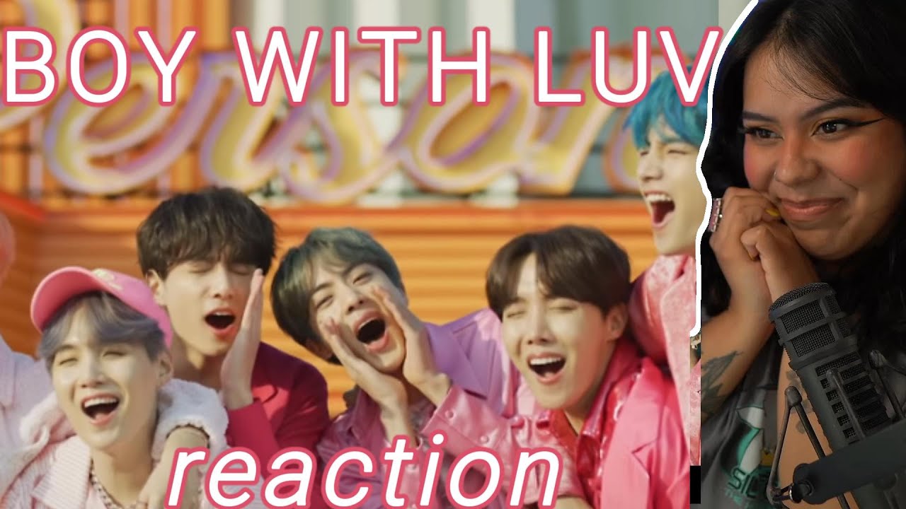 Boy With Luv by BTS (feat. Halsey) M/V | New BTS Fan FIRST TIME reaction