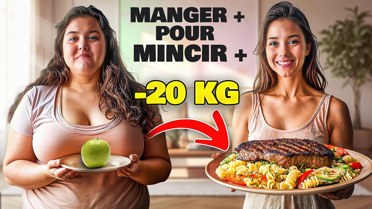 Comment perdre plus de 10 kilos en mangeant plus 🤔 ? (c'est simple!)