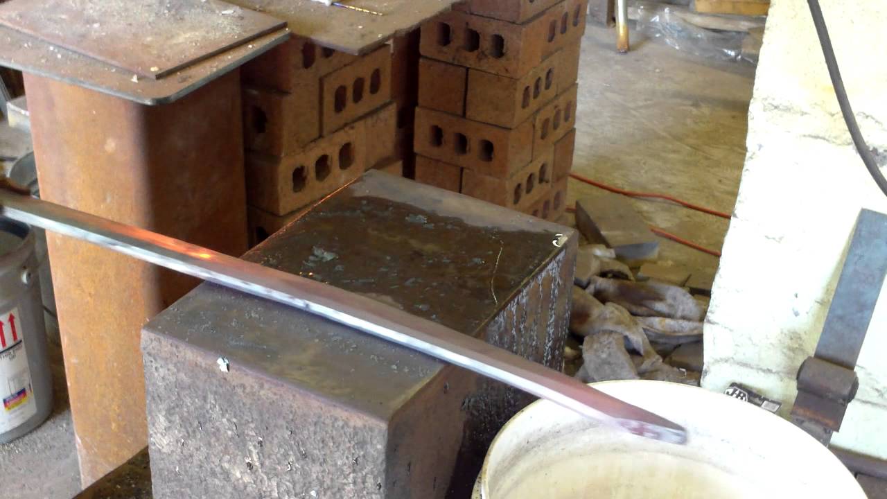 Forging a Naginata-naoshi Wakizashi