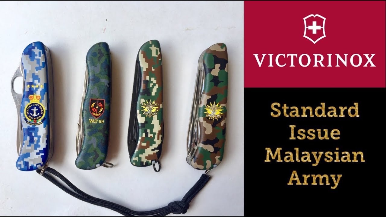 Victorinox for Malaysian army edition.