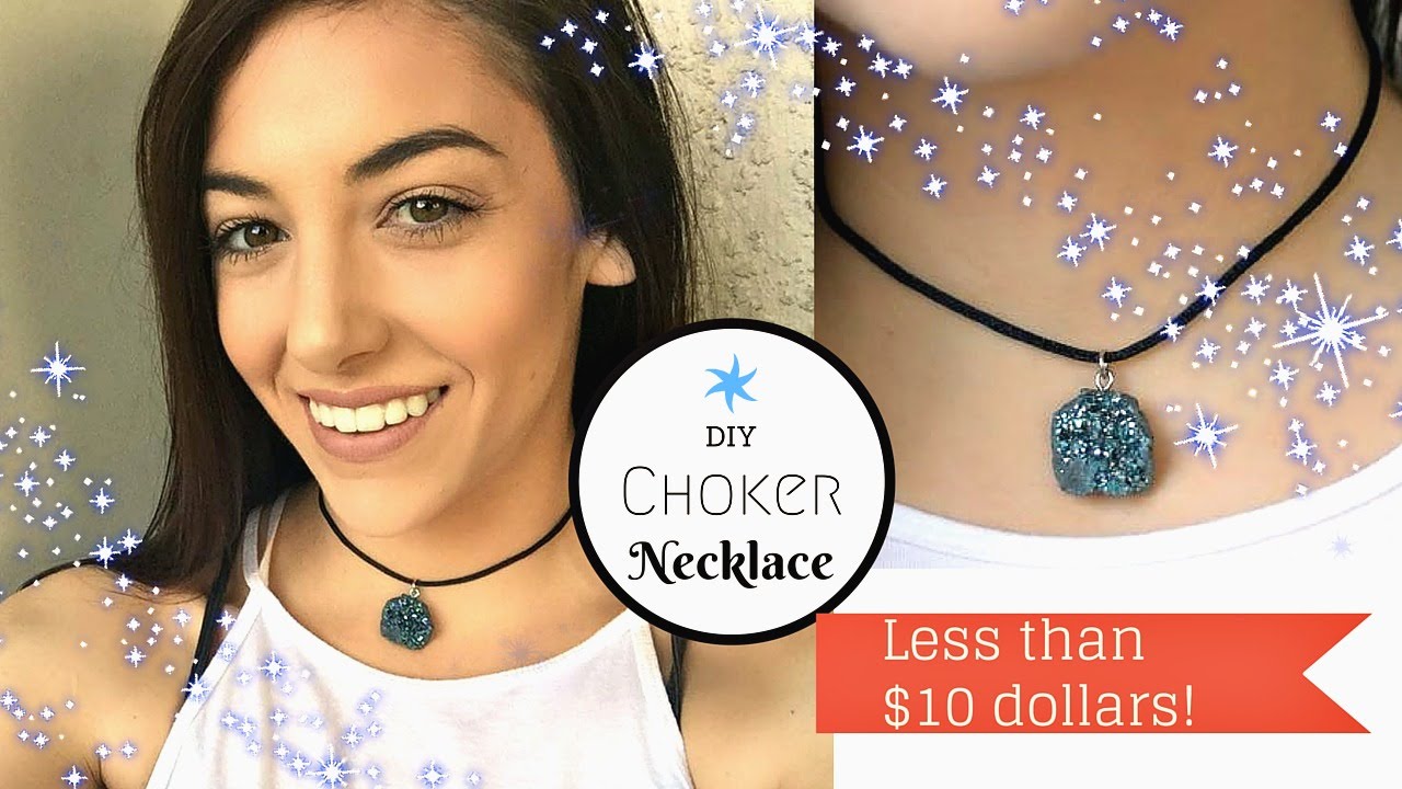 ♡ DIY Choker Necklace | Less than $10! ♡