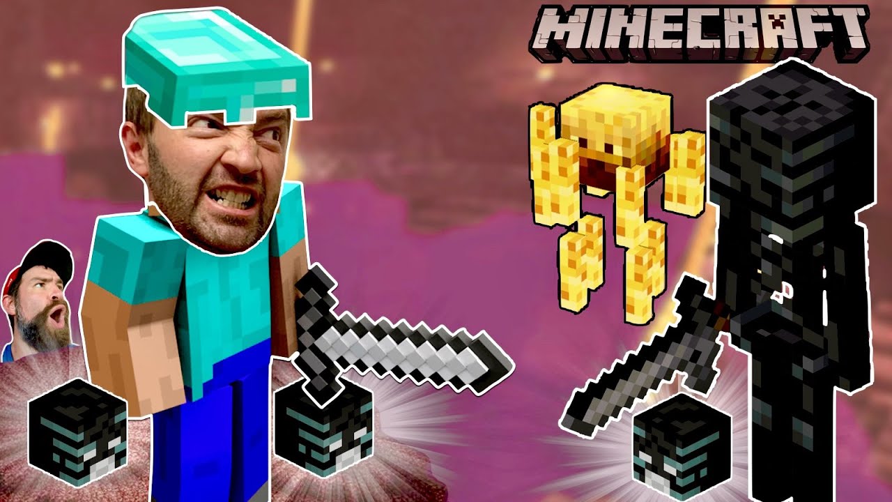 THE MINECRAFT WAR FOR THE WITHER SKULLS! / Mastering Minecraft 47