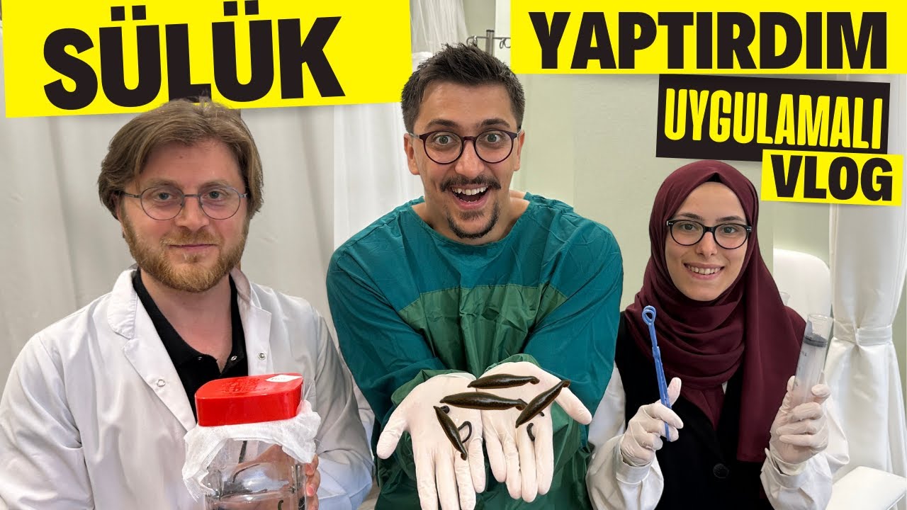 EVDE SÜLÜK YAPILIR MI?🩸KİMLERE YASAK😳 BİLİMSEL Mİ?📚 Hirudoterapi | Hacamat ve Sülük Tedavisi
