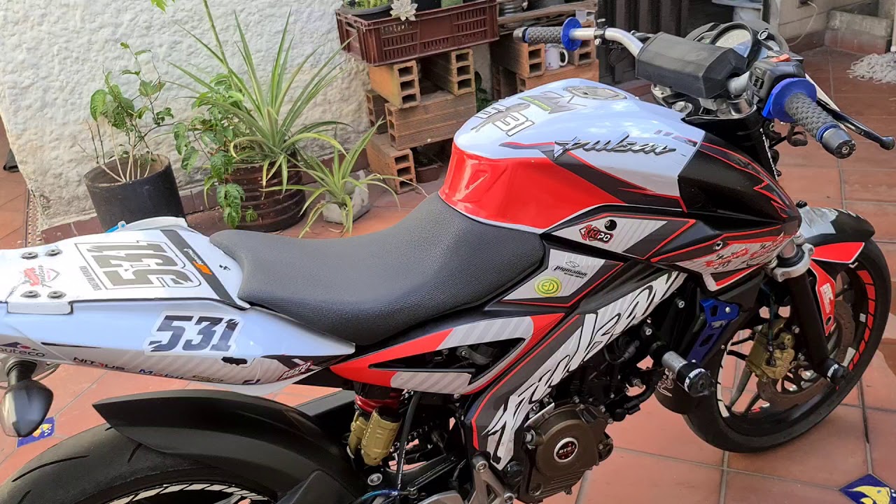 Que modificaciones tiene mi Pulsar NS 200 de carreras??