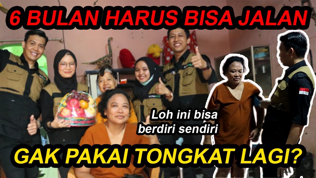 KAGET FISIOTERAPI BISA JALAN! PASIEN STROKE INI TUNJUKAN BUKTI