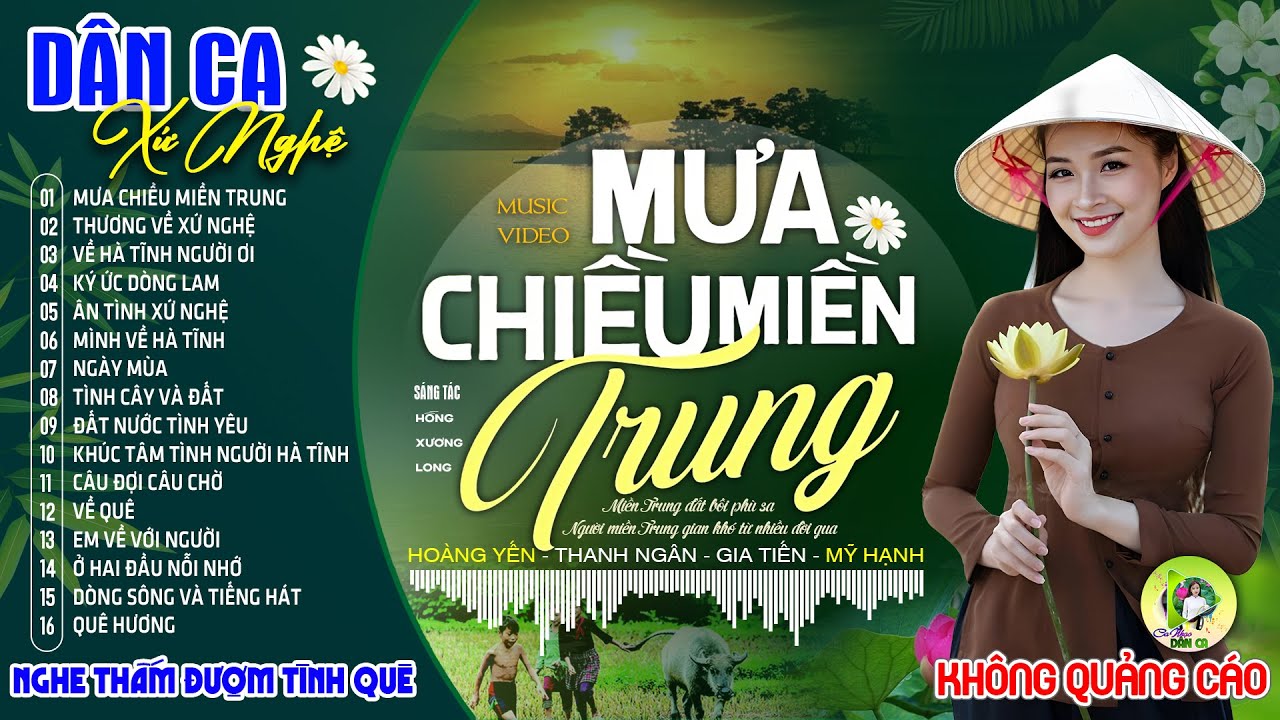 MƯA CHIỀU MIỀN TRUNG - Hoàng Yến | LK Dân Ca Xứ Nghệ Hay GÂY SỐT CỘNG ĐỒNG MẠNG -Nhạc Đồng Quê Remix