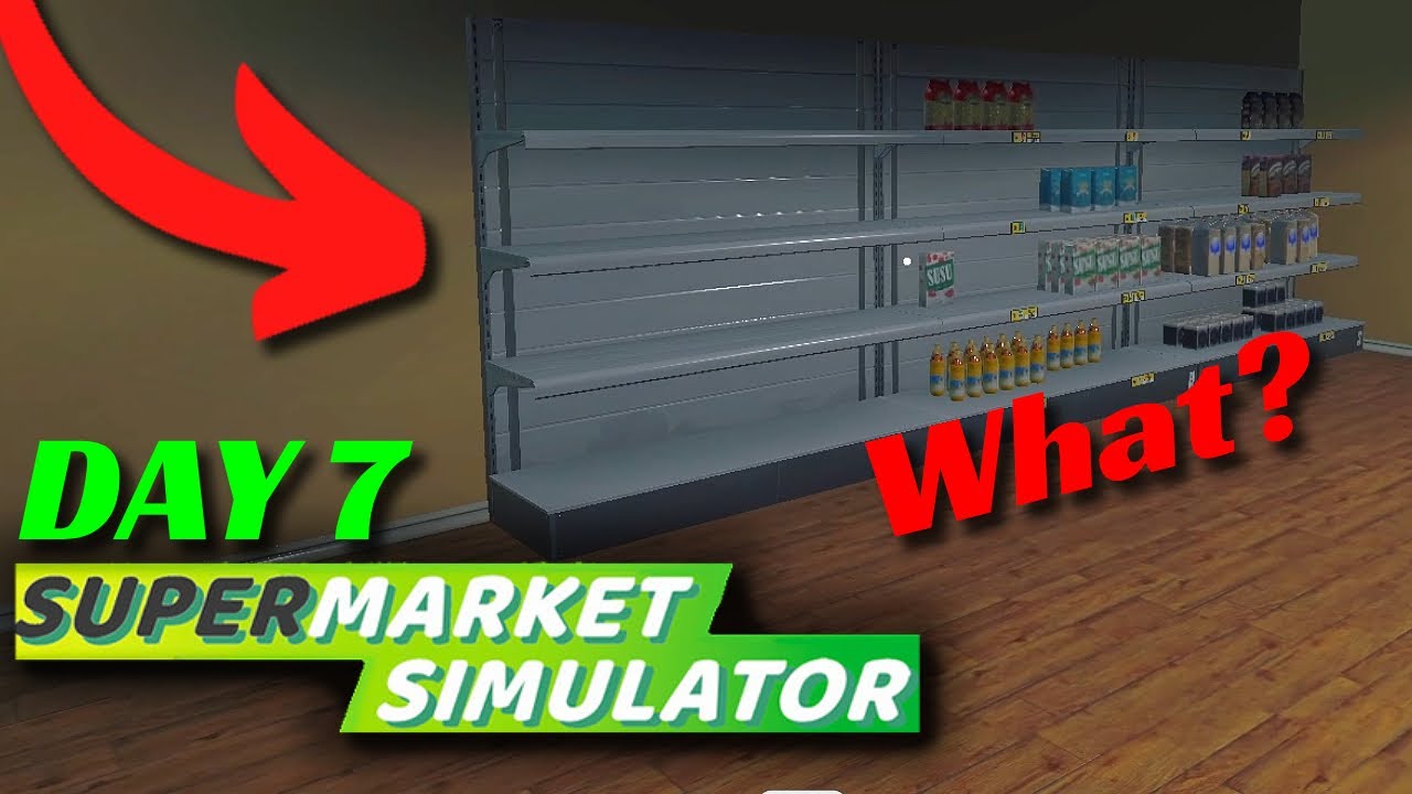 I know I'm dumb. . . But that's pathetic. . . | Supermarket Simulator | Lets Play