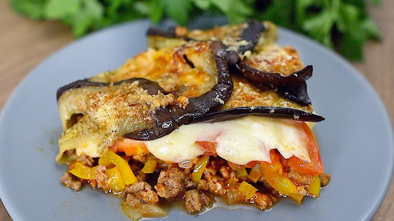 Tolles Abendessen mit Auberginen und Hackfleisch! Erschwingliches und leckeres Essen!