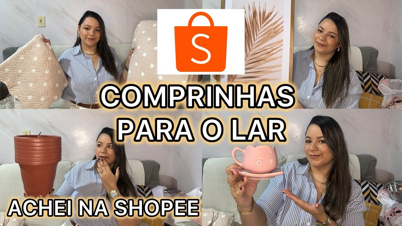 ACHADINHOS PARA A CASA NA SHOPEE🧡- BARATOS E ÚTEIS- VITÓRIA PORTELA 