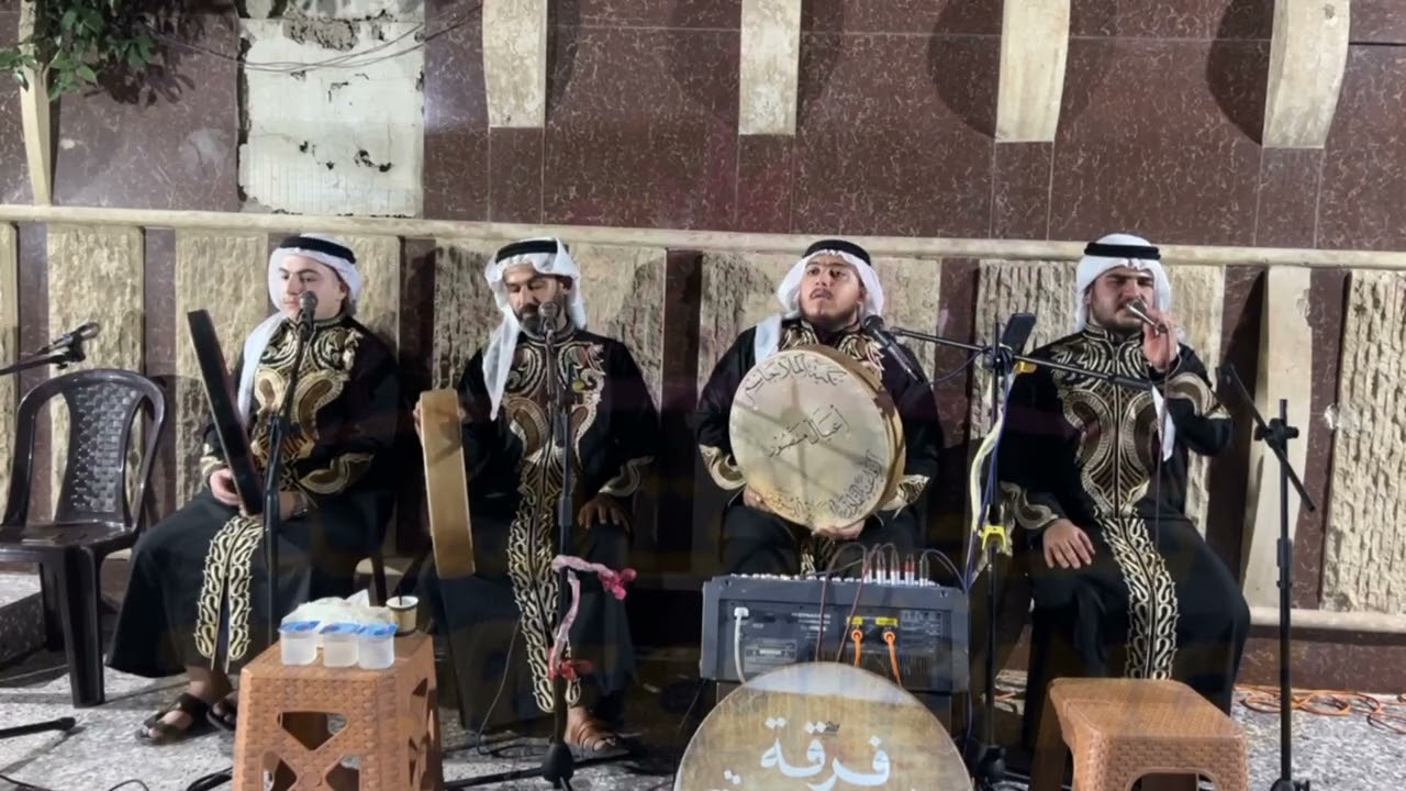 فرقة النفحات الاحمدية ( مولد على روح المرحومة والدة الشيخ اكرم عبدالوهاب الملا يوسف ا في حي السكر
