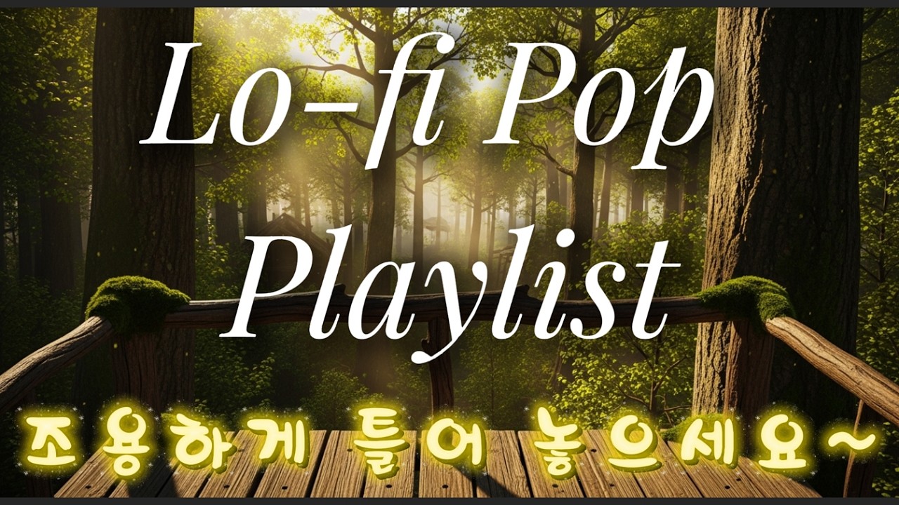 [playlist] 구름 위를 걷는 듯한 몽글몽글한 기분 ☁️ | Lo-fi pop | #딩뮤 #music #플레이리스트 #lofi