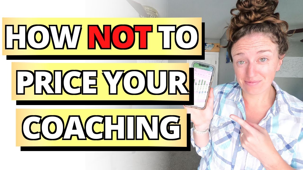 HOW NOT TO PRICE YOUR FINANCIAL COACHING (the biggest financial coaching mistake??)