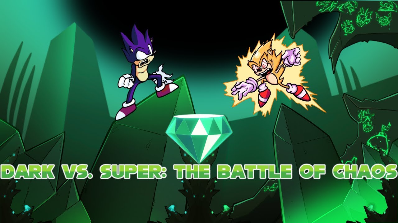 Dark vs Super: The Battle of Chaos | Ectospasm But It's a Dark Sonic & Fleetway Super Sonic Cover