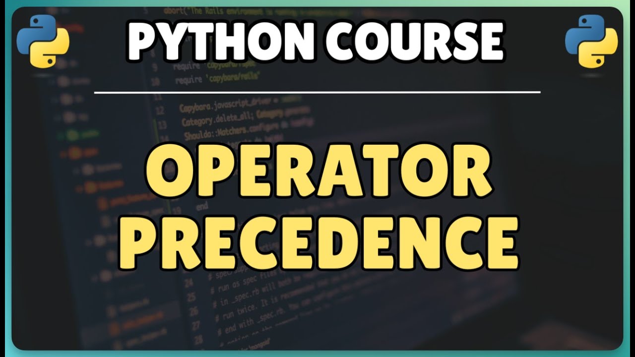 18. Python Operator Precedence and Associativity | PEMDAS rule explained with examples