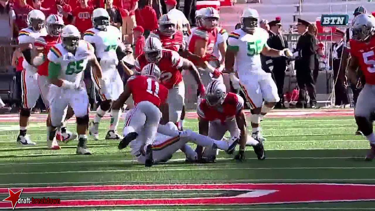 Darron Lee (OLB OSU) vs Hawaii 2015