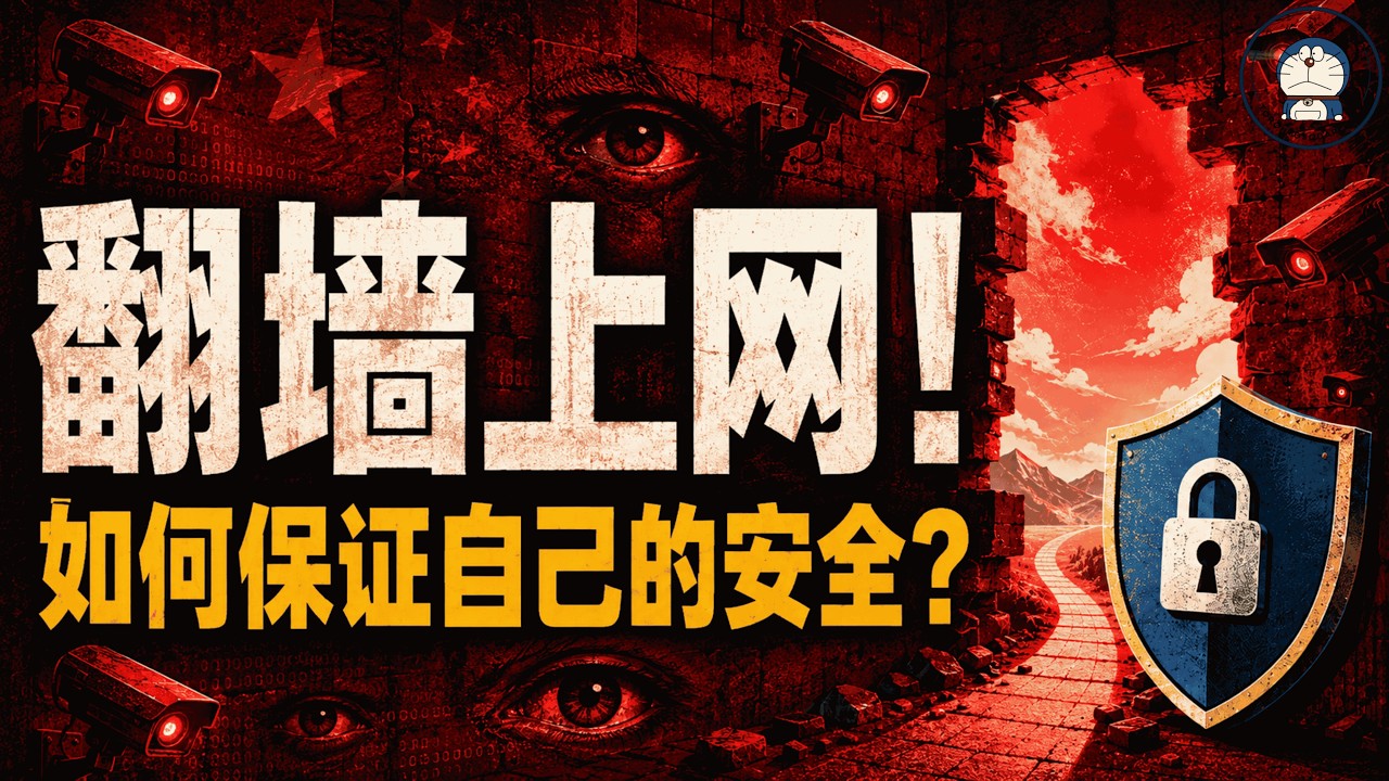 方脸说：三大问题，正在暴露你的隐私！如何在翻墙的时候保护好自己？安全上网教程！VPN丨个人信息保护丨软件&设备