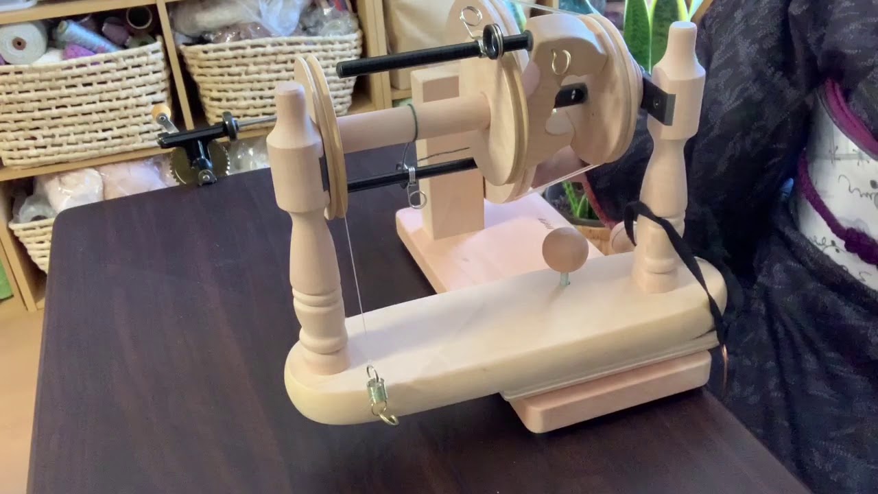 ラ・メール　糸撚り機の使い方