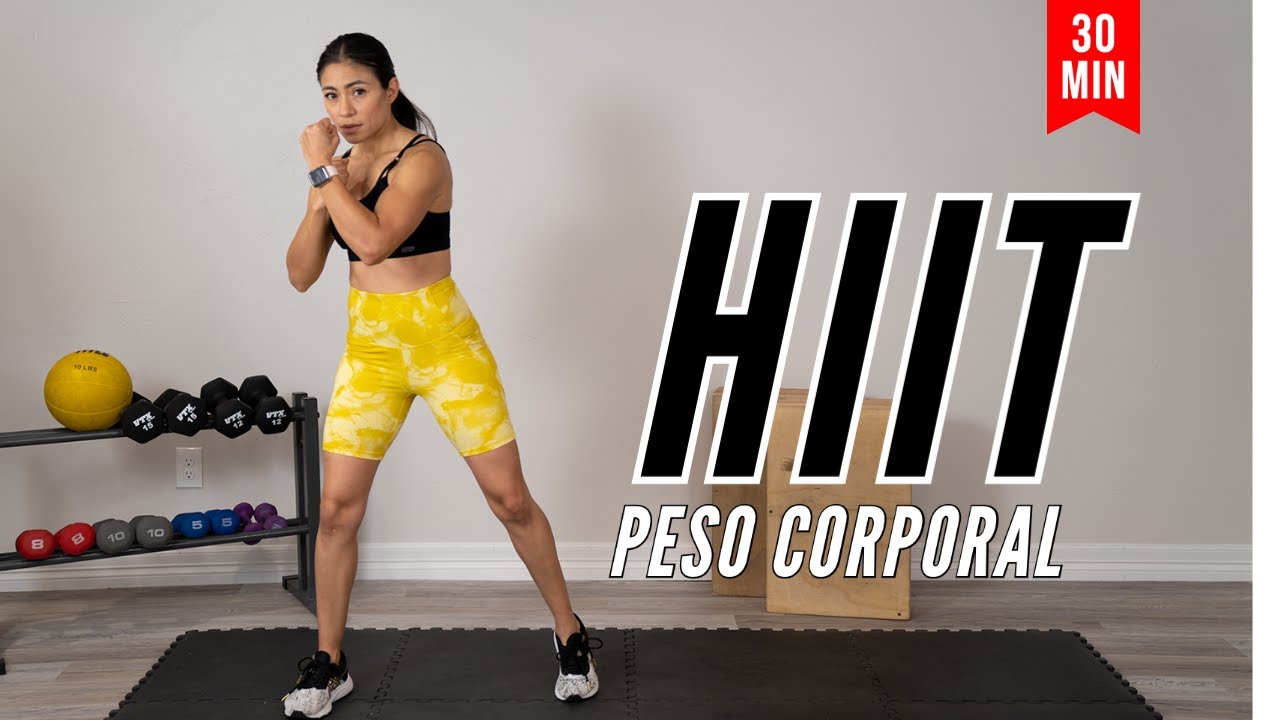 HIIT peso corporal [TRABAJA CUERPO COMPLETO]
