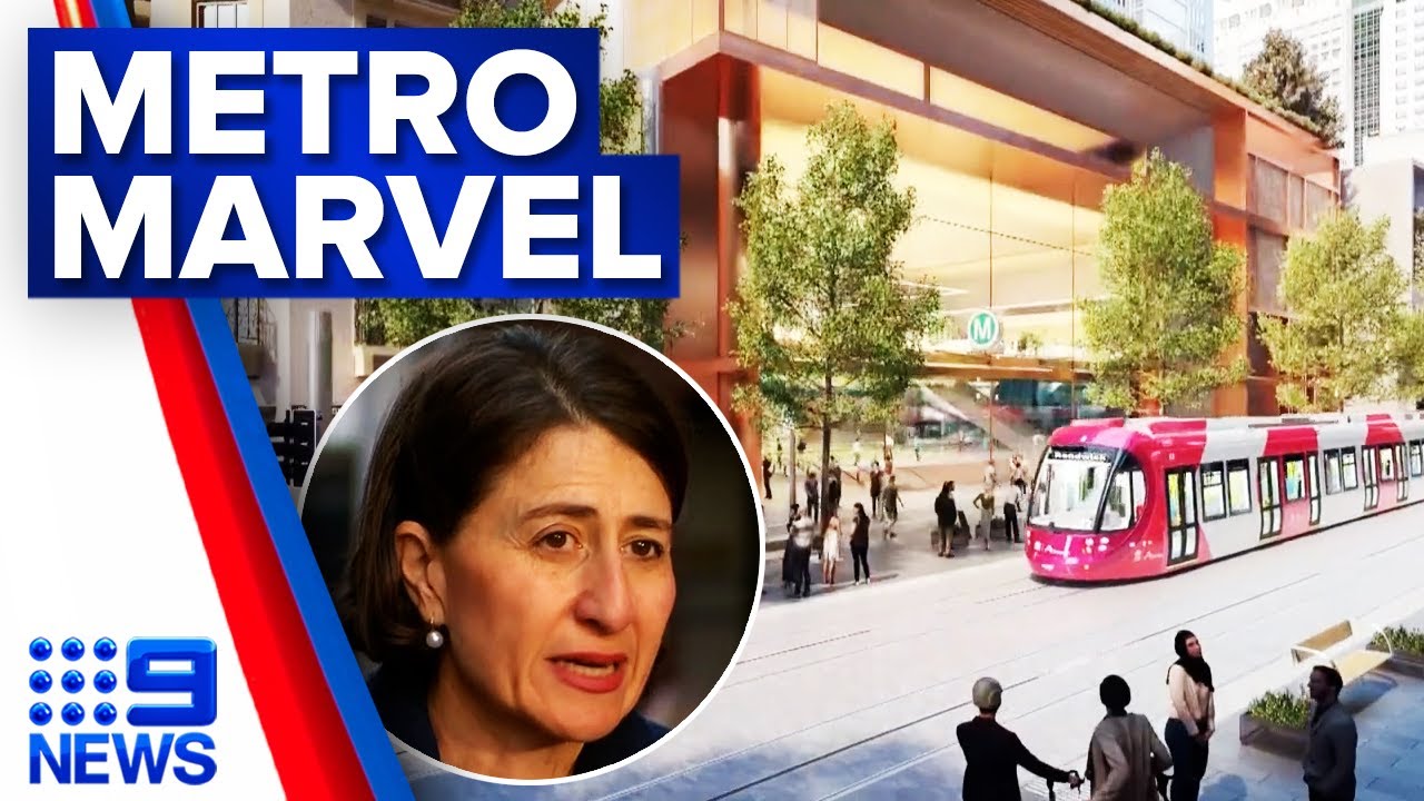 Sydney’s newest metro station | 9 News Australia