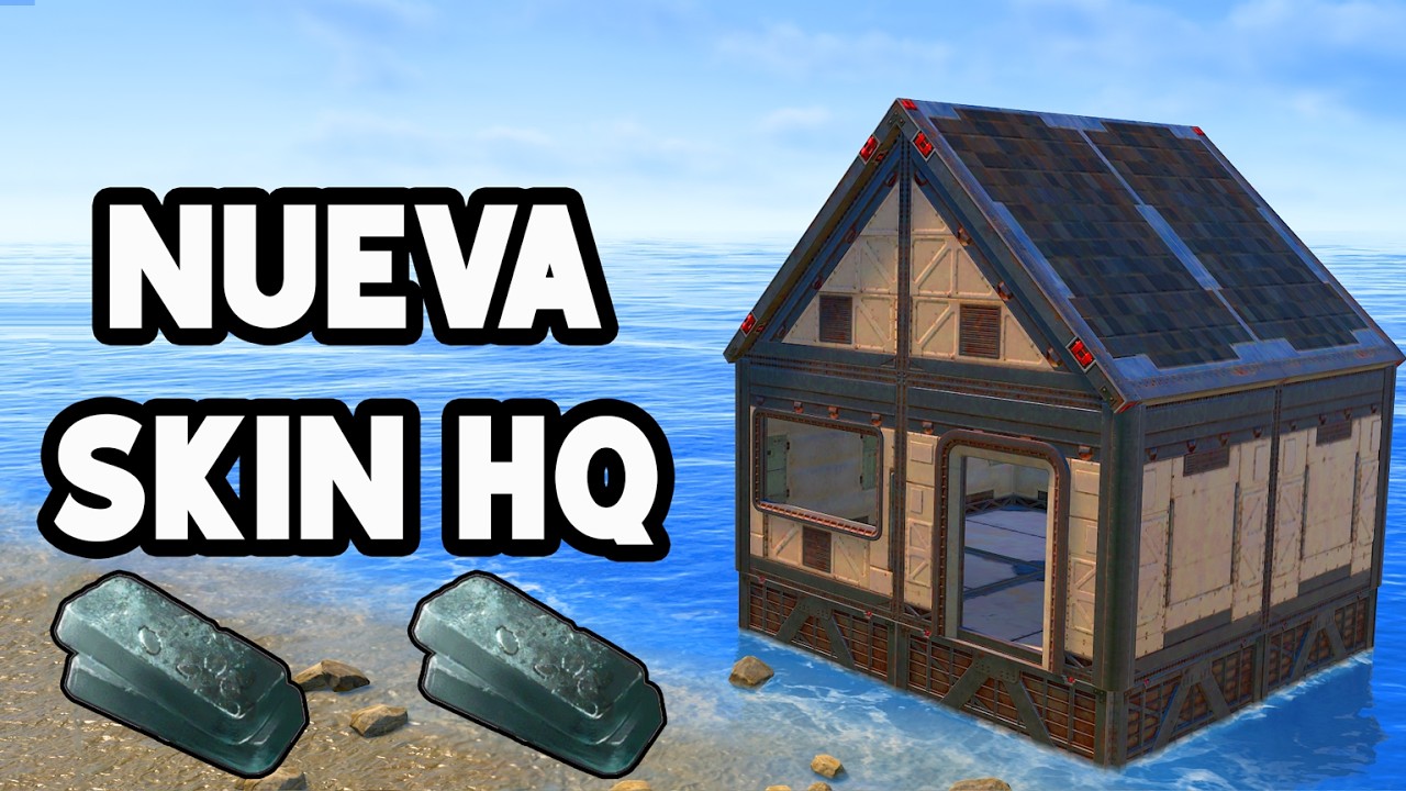 🚀NUEVA SKIN HQ🚀 | SPACE STATION | RUST UPDATE DICIEMBRE 2025✅