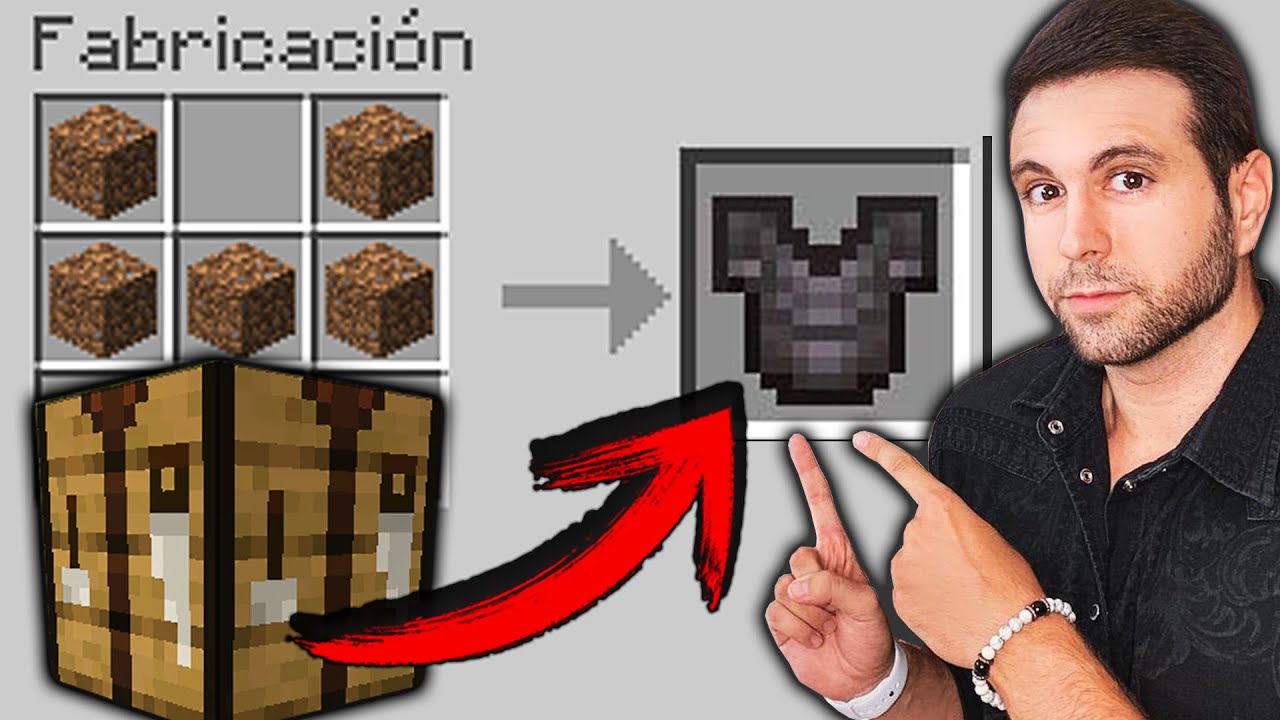 MINECRAFT pero todos los *CRAFTEOS SON ALEATORIOS*