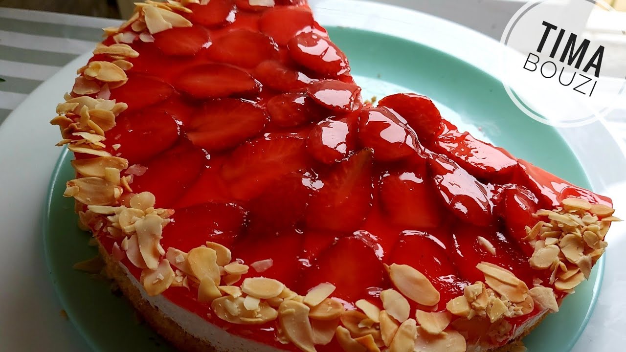 غير هادي لراح تسكتهم كامل 🍓 تحلية الفراولة من أجمل التحليات لراهي في YouTube  خفيفة ومشربة وبنينة 🇩🇿