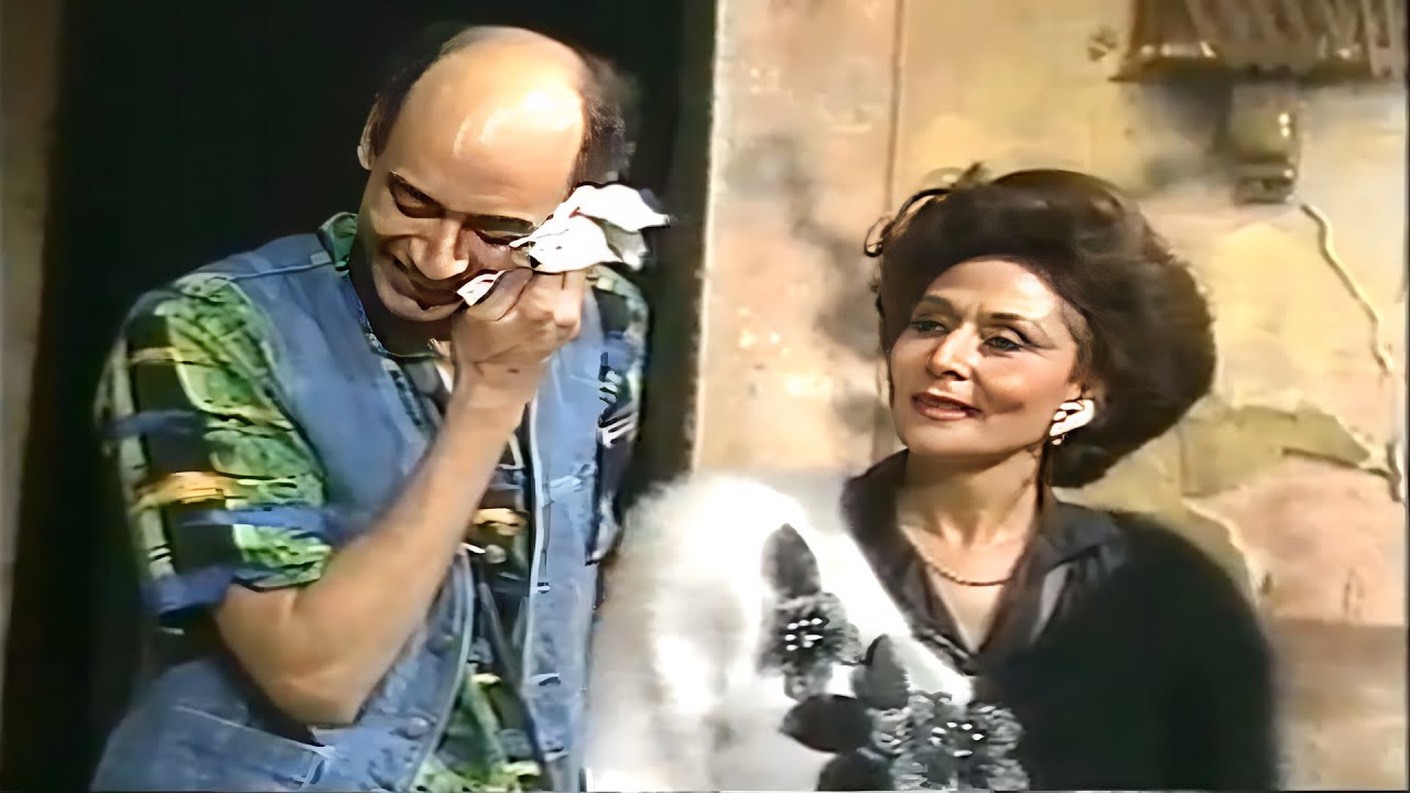 خروج احمد بدير عن النص لما سهير البابلي تفت على وشه بجد صريخ ضحك 😂😂 بتتفي بجد يا سهير ده انا هنفخك 🤣