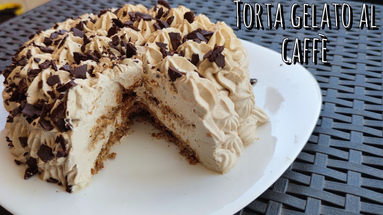 Torta gelato al caffè Coppa del nonno|Torta fredda al gusto tiramisù