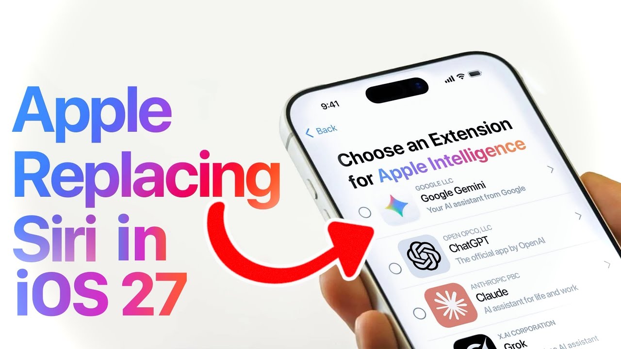 iOS 27 - Apple is FINALLY Replacing Siri on iPhone