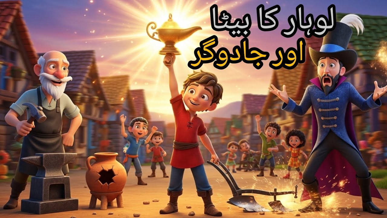 لوہار کا بیٹا اور جادوگر |lohar ka beta or jadugar| moral Story kidstime