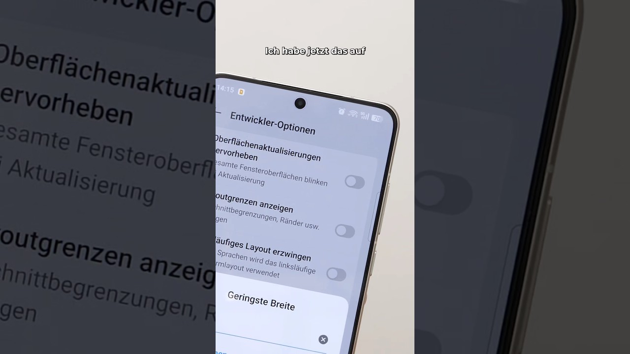 Android Symbole oben zu klein? Akku, WLAN und weitere Anzeigen anpassen!