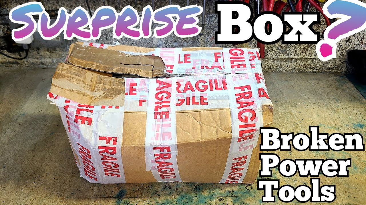 Another Mystery box of broken Power Tools to Repair. 